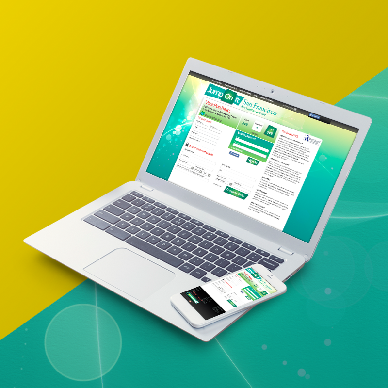JumpOnIt.com — product screen