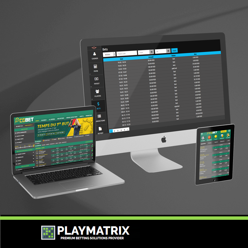Playmatrix — product screen